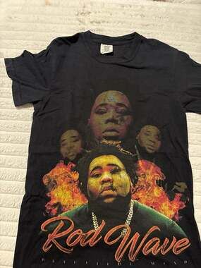 Rod Wave Beautiful Mind Tour Graphic T-Shirt